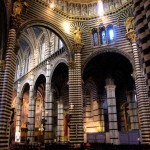 Intérieur cathédrale Sienne